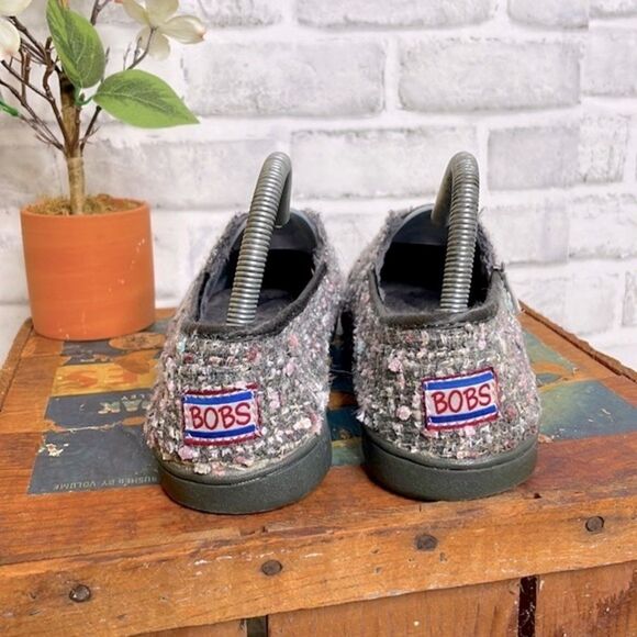 BOBS by Skechers Knit Sweater Flats Loafers Shoes - Picture 3 of 8